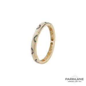 Park Lane Sugarplum Multicolored Gem Bangle Bracelet | Stretch to Fit | New